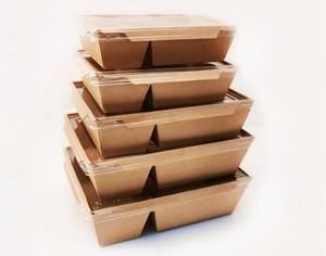 <span class=keywords><strong>2</strong></span>个隔间取出快餐包装纸盒 - Product Image 5