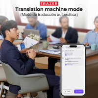 Headphone Nirkabel ERAZER XP2 AI dengan Layar LCD, Dukungan Kartu TF BT5.4, Kontrol Sentuh, Suara HiFi, Headset Olahraga, AI Real-Time