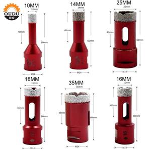 Gran oferta, juego <span class=keywords><strong>de</strong></span> brocas <span class=keywords><strong>de</strong></span> núcleo <span class=keywords><strong>de</strong></span> diamante soldado al vacío <span class=keywords><strong>de</strong></span> mampostería <span class=keywords><strong>de</strong></span> 68mm personalizado, 10mm, 6mm, 8mm, M14 para agujeros <span class=keywords><strong>de</strong></span> perforación <span class=keywords><strong>de</strong></span> mármol y granito - Product Image 3