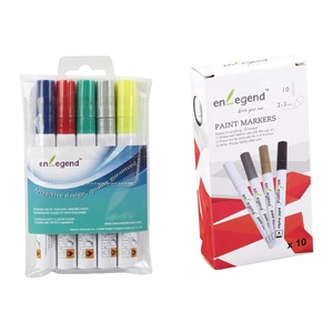 <span class=keywords><strong>Marqueur</strong></span> de peinture à base d'huile acrylique et fibre durable pour l'école et le bureau Encre permanente - Product Image 5