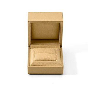 Cajas de Joyería de Microfibra FANXI para Empacar Anillos de Boda, Cajas de Regalo para Collares y Colgantes - Product Image 3