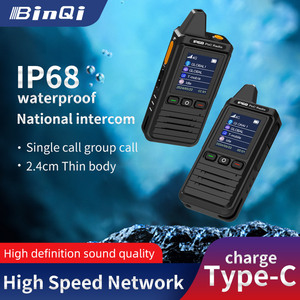 Binqi BQ-F1A 4G 5000km dài phạm vi cầm tay toàn cầu nói chuyện đài phát thanh cuộc gọi GPS hỗ trợ SOS Loud sừng intercom PoC Walkie Talkie mạng - Product Image 2