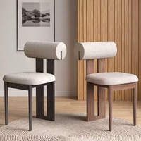 Nouvelle conception de chaises de salle à manger Wabi Sabi, chaise de salon, tabouret individuel pour table de maquillage, pour la maison, le café, le salon, meubles de salon