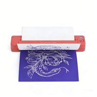 Printer Thermal Nirkabel Mini Portabel 2in1 A4 untuk Pencetakan Dokumen dan Tato  Pabrikasi Kelas Profesional Grosir Kustom