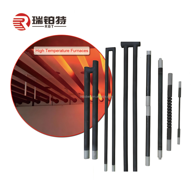 Well-designed Factory Best Selling ED/U/ W/Single Spiral SiC Heating Elements for Various Industry