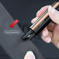 Marteau de sécurité pour voiture-Brise-verre d'urgence avec lumière LED, mini outil d'évasion de véhicule pour les conducteurs et les passagers, dispositif CompactRescue
