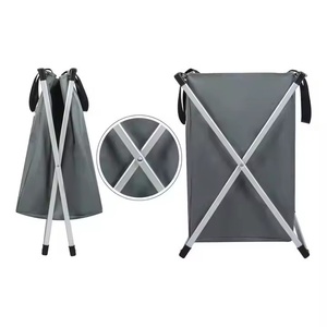 Cesto Portabiancheria Pieghevole in Tessuto Oxford Rinforzato, Impermeabile, Rettangolare, Stile Americano, in Alluminio, <span class=keywords><strong>per</strong></span> <span class=keywords><strong>Bagno</strong></span> - Product Image 3