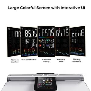 Báscula <span class=keywords><strong>de</strong></span> Baño Inteligente Personal con Pantalla <span class=keywords><strong>de</strong></span> Vidrio Templado, SDK Gratuito, Función <span class=keywords><strong>de</strong></span> Aplicación, 8 Electrodos, Báscula <span class=keywords><strong>de</strong></span> <span class=keywords><strong>Grasa</strong></span> <span class=keywords><strong>Corporal</strong></span> - Product Image 2
