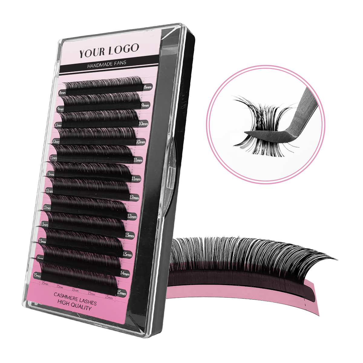 Bandeja plástica para la muestra