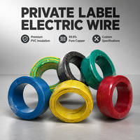 Fil électrique en cuivre BV BVR de première qualité, 2,5 mm, 4 mm, ignifuge, câble de construction pour câblage de studio