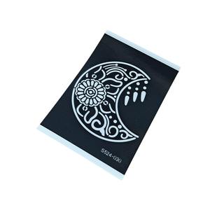 India Henna piccolo tatuaggio Stencil tatuaggio dipinto a spruzzo tatuaggio henné - Product Image 5