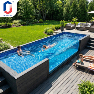 <b>Above</b> <b>Ground</b> Container Fiberglass <b>Pool</b> Leakproof Easy Install Full Equipment Family Resort <b>Pool</b> Direct From Factory <b>pool</b> - Product Image 1