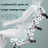 Fauteuil de massage électrique Zhipin Hot 2026 4D 3D à gravité zéro en cuir PU, pour le corps entier, VIP, usage domestique intelligent