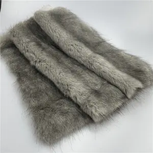 acrylic hair tippy dyeing animal long pile fake faux synthetic fur fabric