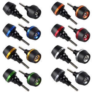 NiceCNC ตัวป้องกันการเลื่อนเฟรม1คู่สำหรับ <span class=keywords><strong>Suzuki</strong></span> GSR600 2006-2010,สำหรับ Yamaha <span class=keywords><strong>FZ6</strong></span>-FAZER-S2 S2 2004-2010 - Product Image 1