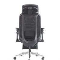 Chaise de bureau ergonomique avec massage lombaire électrique, alimentée par batterie, certifiée CE/KC, chaise de bureau réglable haut de gamme pour B2B