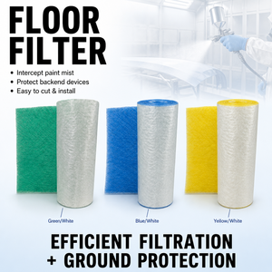 Filtro de retención de pintura para cabina de pintura, filtro de suelo para cabina de pintura de flujo laminar - Product Image 5