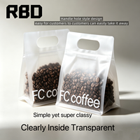 Sachets personnalisés imprimés en gros avec soufflet latéral, résistants à l'humidité, pour l'emballage de grains de café, avec valve et fermeture éclair, qualité alimentaire, type stand-up