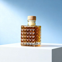 Bouteille en verre de 100 ml avec bouchon en liège, diffuseur d'arômes, désodorisant, flacon de parfum, mariage