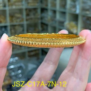 กำไลข้อมือทองชุบ 24k สไตล์อินเดียสุดหรูจากดูไบ ขายส่งยอดนิยม สำหรับผู้หญิง ป้องกันการเกิดออกซิเดชัน ไม่ก่อให้เกิดอาการแพ้ - Product Image 5