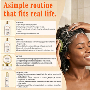 Ensemble de Soins Capillaires Professionnel : <span class=keywords><strong>Shampoing</strong></span> et Après-<span class=keywords><strong>Shampoing</strong></span> Anti-Pelliculaire et Réparateur à la Biotine, Kératine, Romarin et Huile d'Argan <span class=keywords><strong>pour</strong></span> la Croissance <span class=keywords><strong>des</strong></span> Cheveux, Marque Blanche en Gros - Product Image 4