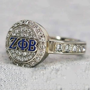 Bagues Zeta Phi <span class=keywords><strong>Beta</strong></span> de Liberty Gifts - Product Image 3