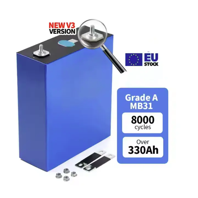 EU Stock 3.2V Prismatic LFP Cell 314Ah 280Ah 628Ah Lithium Battery Cell Grade A+ DeepCycle LiFePO4 for Solar ESS RV Boat Storage