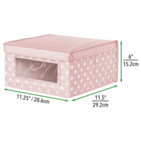Boîte de rangement de pépinière en tissu doux moderne de haute qualité pour nourrissons Design pliant multifonctionnel couvercle de fenêtre avant Style classique