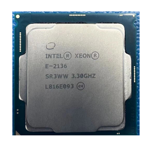 英特尔至强E-2136 3.30ghz 6核12mb 80W SR3WW LGA1151中央处理器 - Product Image 1