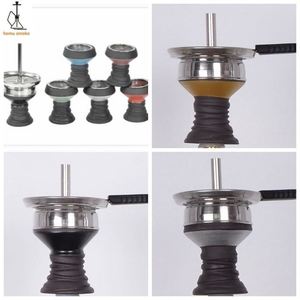 Shisha Pot Factory Accesorios Conjunto de sartén de humo de carbono con alfombrilla de silicona - Product Image 4