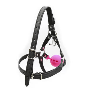 Оптовая продажа от производителя: лучший кляп для лошадиных пастью, размеры S, M, L, БДСМ-аксессуар для бондажа, секс-игрушка с открытым ртом, забавный подарок для взрослых - Product Image 5