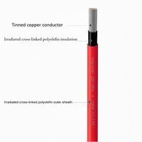 Galaxy Kabel 10AWG Solar-PV-Kabel H1Z2Z2-K Verzinntes Kupfer XLPO-Isoliert IP67 2000V für Solar- und Wechselrichtersysteme