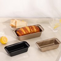 Nouvelle mode rectangulaire antiadhésif en acier au carbone pain grillé moule four plateau de cuisson gâteau ustensiles de cuisson casserole