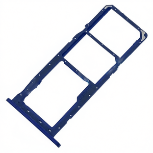 ถาดใส่ซิมการ์ดและไมโครเอสดี สีฟ้า สำหรับ Samsung Galaxy A01 รุ่นปี 2020 A015F อะไหล่ทดแทน - Product Image 2
