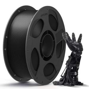Filamento para Impresora 3D Anycubic PLA, 1.75mm, 1kg, Bobina Reutilizable, Color Negro, Precisión Dimensional de ±0.02mm - Product Image 1