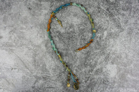 Tessuto colorato macramè involucro per capelli Hippie Festival bohémien Hair Dreadlock extension Charm piume Chic catene per capelli nappa