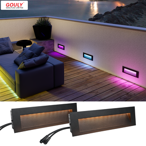 Gouly 6W Applique Murale Encastrée pour <span class=keywords><strong>Escalier</strong></span>, Éclairage Architectural IP65 pour Couloir, Coin et Aménagement Paysager, Motif Décoratif Mural pour la Maison - Product Image 4