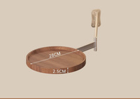 Faltbarer Couch tisch Kleiner runder kreativer schwimmender Wohnzimmer-Beistell tisch Home Schlafzimmer Wandbehang Couch tisch