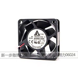 Ventilateur de refroidissement sans balais Delta AFB0612DH 6 cm 12 V 1,10 A DC à haut débit d'air et double roulement à billes - Product Image 2