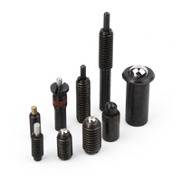 Plongeurs à bille à ressort fendus M3 M6 personnalisés OEM en acier inoxydable à six pans creux, plongeurs à bille à ressort simples