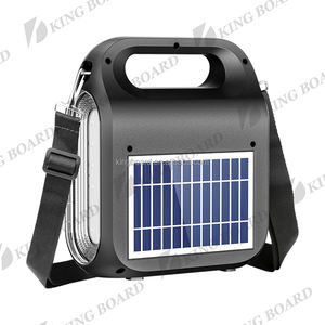 Altavoz Inalámbrico Portátil con Energía Solar KTS-1837, Reproductor de Música MP3 USB, Radio FM con Bombilla y Luz de Emergencia - Product Image 2