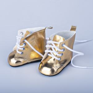 <span class=keywords><strong>Bottes</strong></span> <span class=keywords><strong>hautes</strong></span> à lacets de haute qualité pour poupées, mode, <span class=keywords><strong>bottes</strong></span> en PU de 18 pouces, accessoires pour poupées, chaussures - Product Image 1