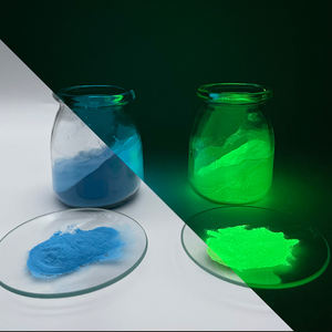 Poudre Luminescente Colorée qui Brille dans le Noir Longue Durée de Luminescence Pigment Photoluminescent pour l'Art des Ongles - Product Image 1