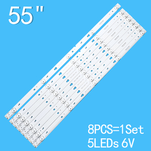 แถบไฟแบ็คไลท์ทีวี LED รุ่น HF-4C-LB3205-YHEX1/YH01J 4C-LB5505-ZM2 TOT_32F3800A_2X5 OEM55LB09_LED3030 YHA-4C-LB3205-YHEX1/ - Product Image 1