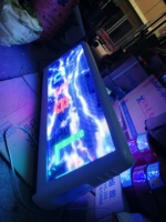 Module d'affichage LED publicitaire extérieur multicolore P4 1/8 scan SMD, durable, luminosité 4500 cd, angle de vision 170°