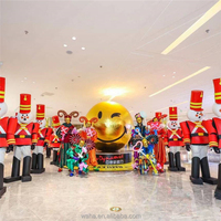 Ballon lunaire gonflable de 3 m pour la décoration de parcs d'attractions, d'événements et de fêtes, certifié CE, pour l'intérieur et l'extérieur