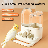 Abreuvoir à eau pour perroquet en plastique, directement de l'usine, abreuvoir suspendu pour perroquet, distributeur d'eau pour perroquet, abreuvoir pour oiseaux