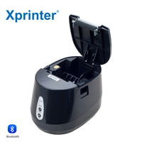 Imprimante thermique de reçus et d'étiquettes Xprinter XP-237B 58 mm, petite imprimante à double fonction, impression de factures, étiquettes personnalisées
