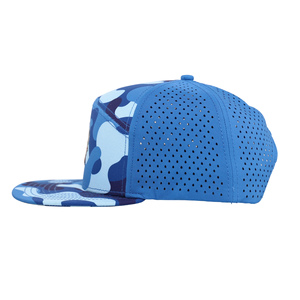 Gorra Tcap China de 6 Paneles con Logotipo de Goma Personalizado, Gorra Impermeable con Impresión Láser - Product Image 3