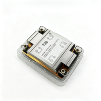 Refroidisseur de processeur à chambre à vapeur haute performance 230W avec ailettes en aluminium LGA4189 V71 2U 0.3mm 113x78x25mm Personnalisé OEM ODM Usine MOQ 1 pièce